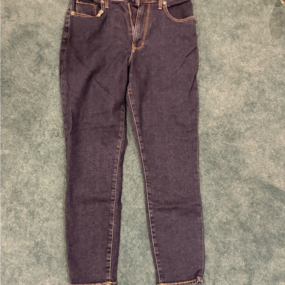 Abercrombie & Fitch Blue Skinny Jeans with Streamlined Silhouette
